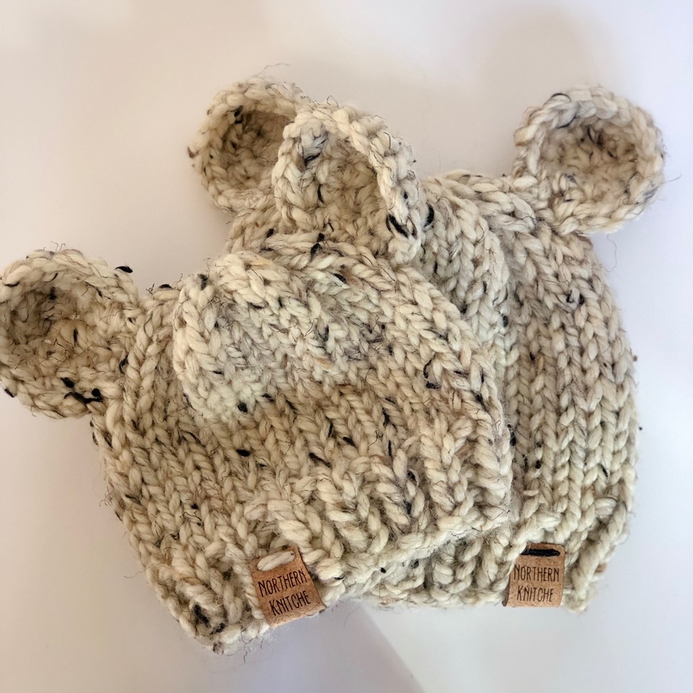 BABY BEANIE BUNDLE 🚨 4 hand made nwt